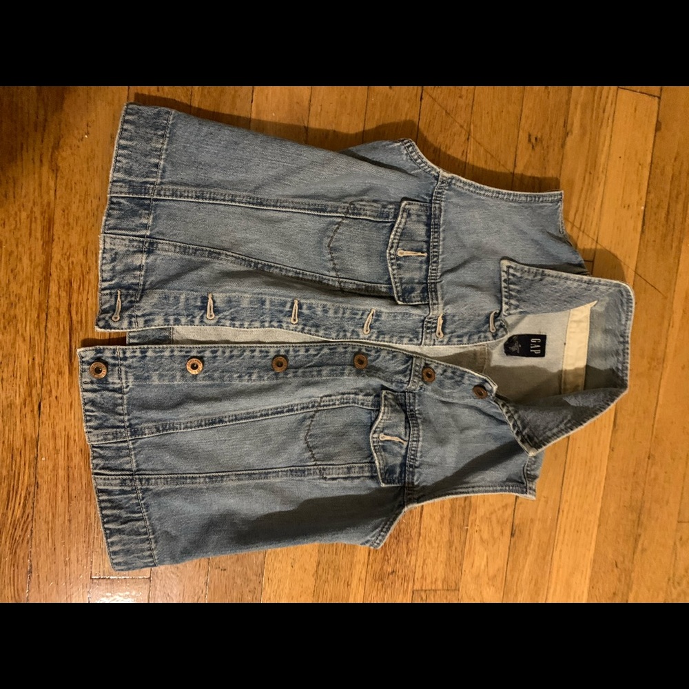 Gap jean vest